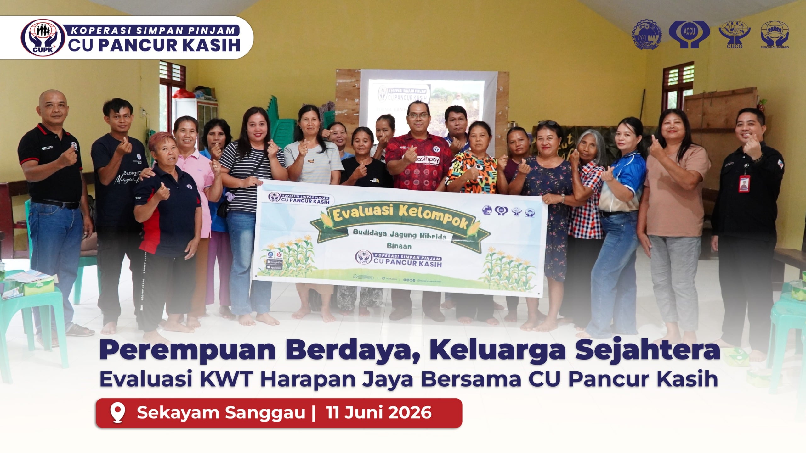 Evaluasi KWT Harapan Jaya, Wujud Komitmen CU Pancur Kasih dalam Pemberdayaan Perempuan dan Pengembangan Usaha Produktif Anggota